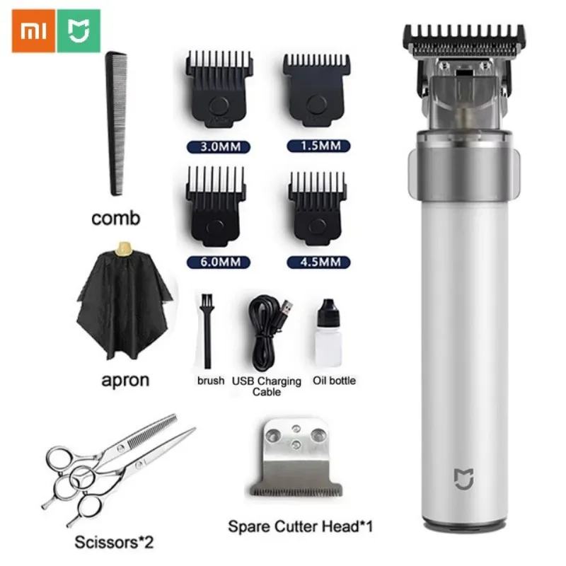Men Hair Clipper Xiaomi Mijia Hair Clipper Trimmer For Men Electric Shaver Clippers Barber Professional Haircut Machine Barbershop Cutting Beard