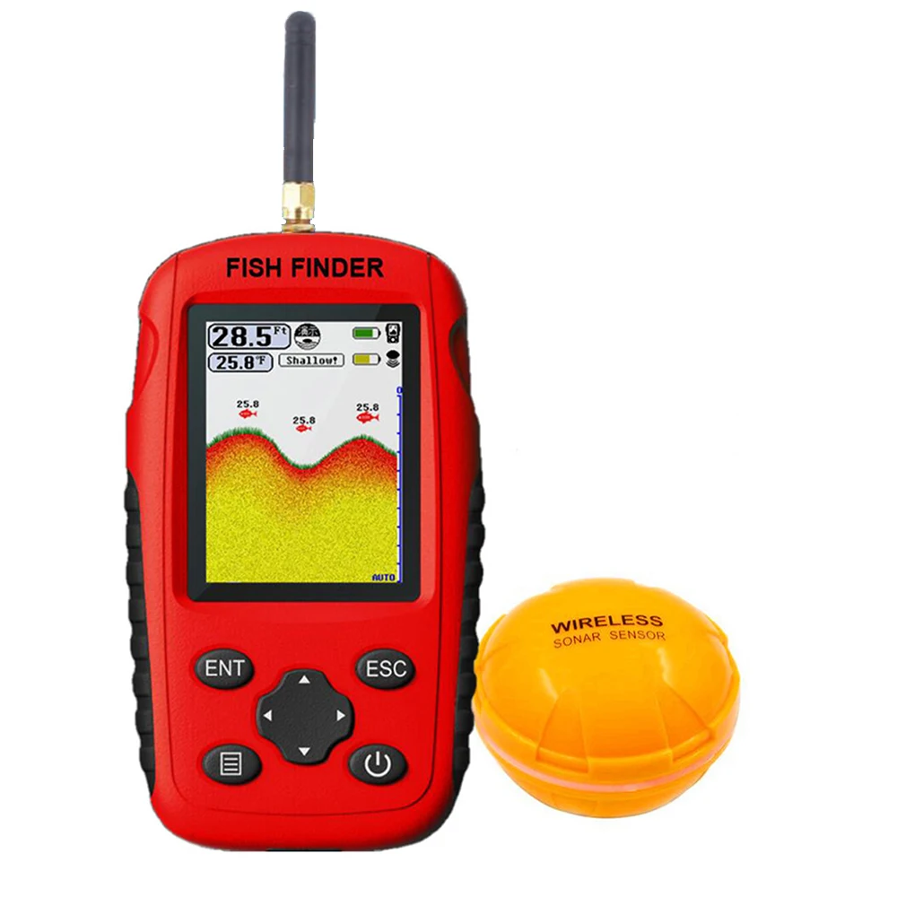 2023new Sonar Fish Finder Rechargeable Wireless Sensor Fishing Portable  Fish Finder - AliExpress