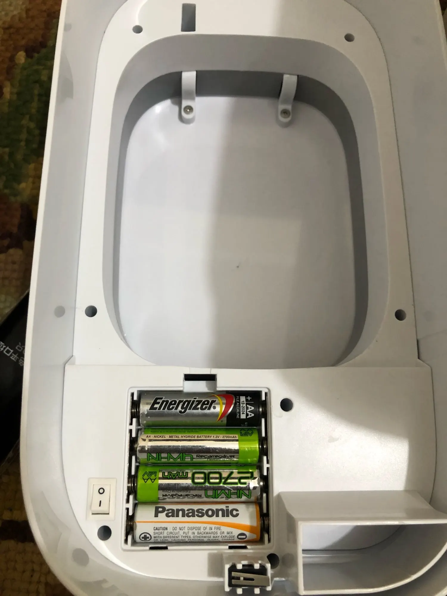 Bathroom Trash Can White 14L Smart Trash Can photo review