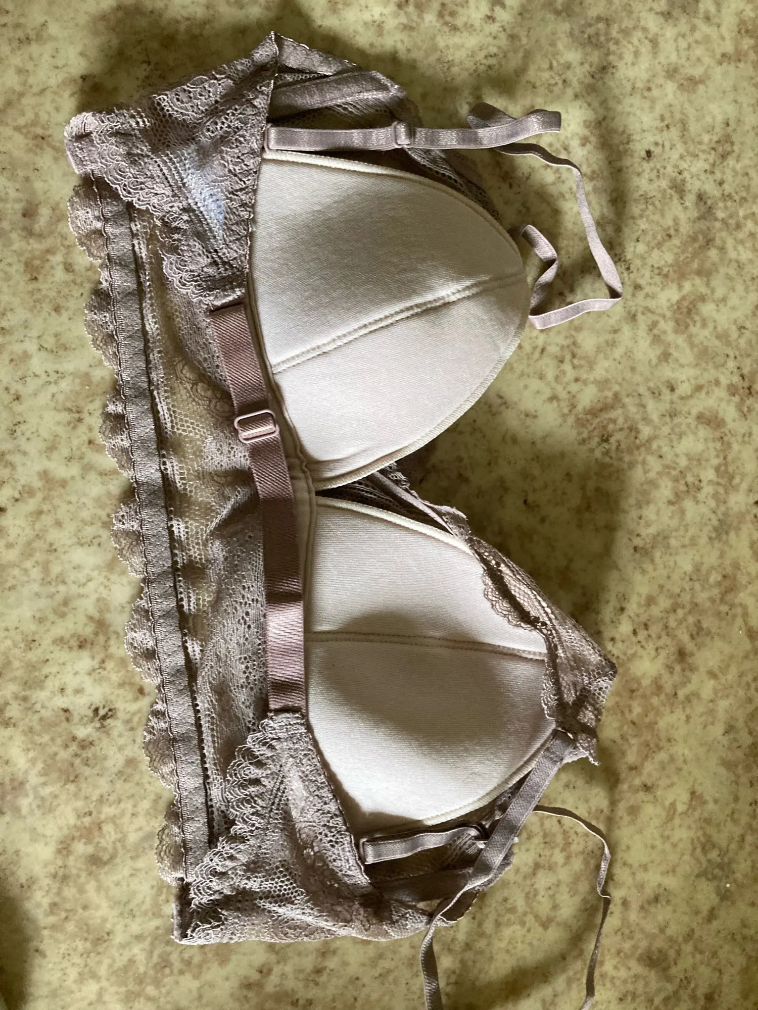 Sexy Lace Bra Deep U Backless Bralette Triangular Soft Seamless