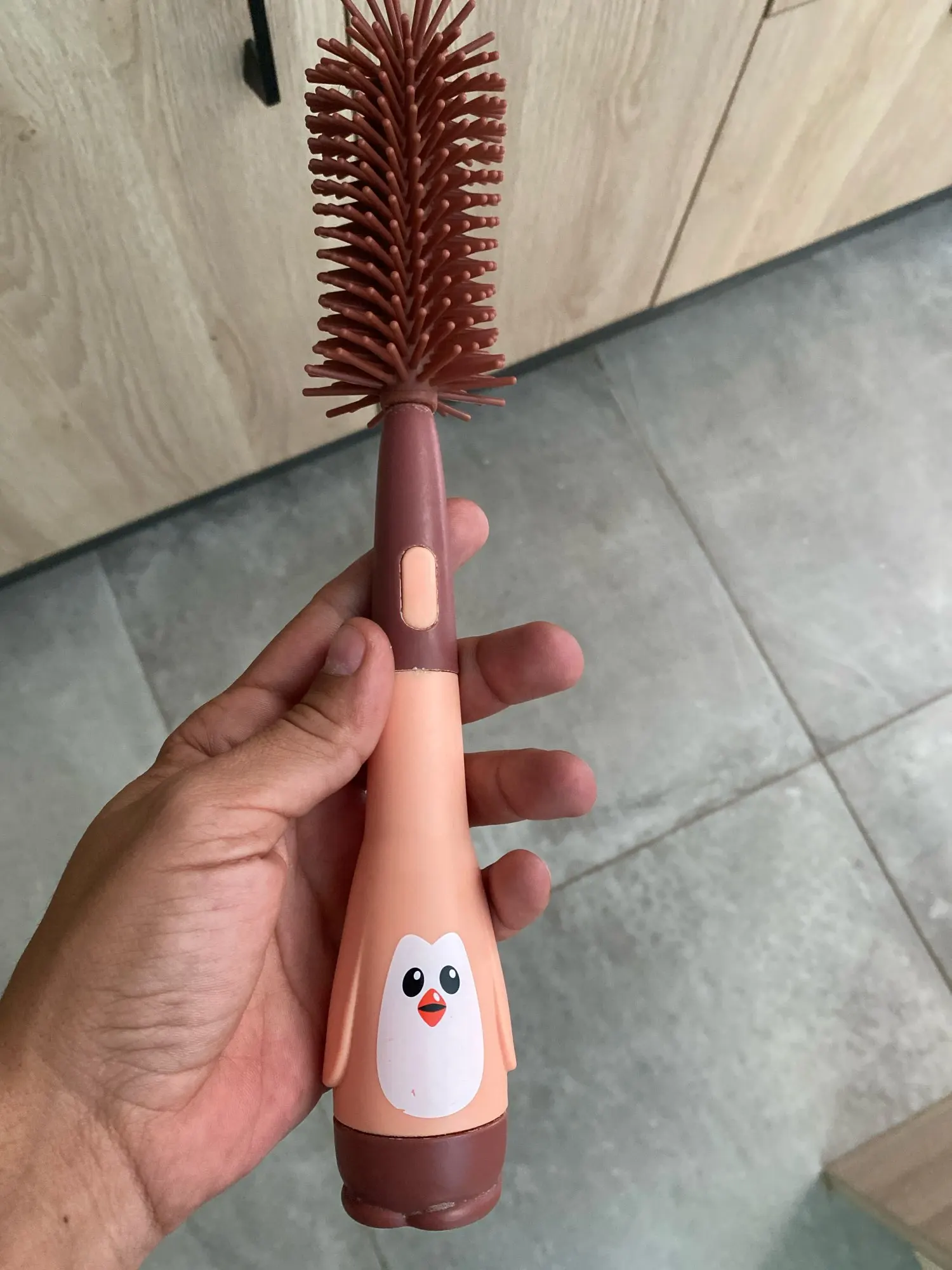 Cepillo de silicona 3 en 1 para biberones photo review