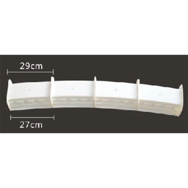 Precast Arch Shape Concrete Balustrade Rail Base Beam mold for sale