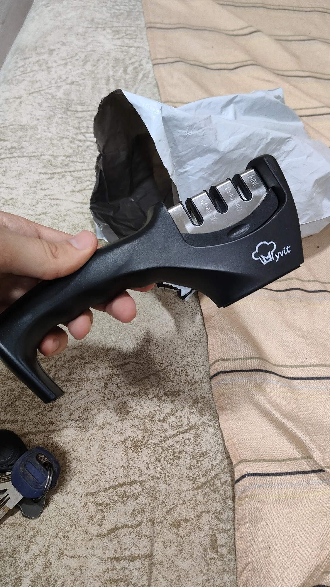 Afiador de Facas Profissional 3 Estágios photo review