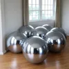 PVC Mirror Ball Inflatable Metallic Mirror Spheres Giant Shine Balloons Inflatable Christmas Outdoor Decoration Wedding Supplies 5