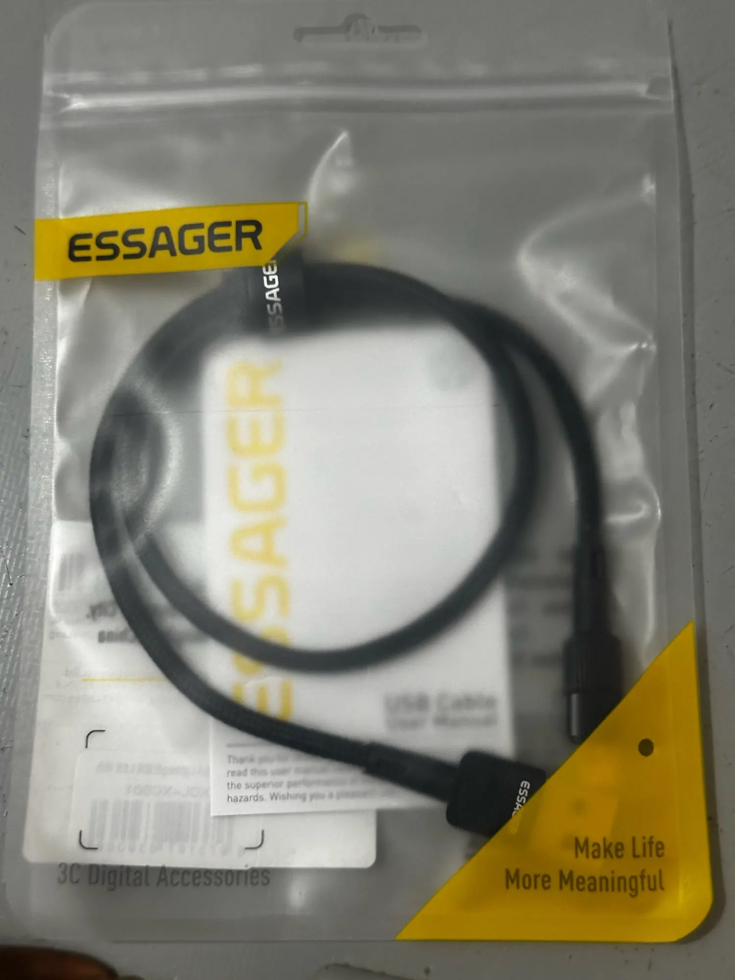 Essager Fast Charging For iPhone Usb Cable 11 12 13 Pro Max Mini Xs Xr X SE 8 7 6 Plus 6s 5 5s 2.4A Wire For iPhone Charger Cord photo review