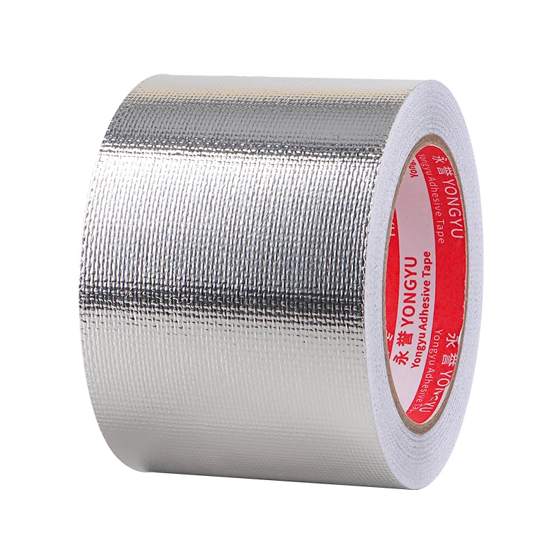 Heat Shield Fiberglass Aluminum Foil Tape Moisture Leak-Proof