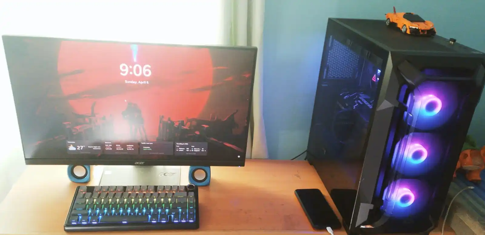 New User Deal – AULA F75 75% RGB Gaming Mechanical Keyboard – Wireless/Bluetooth/Wired photo review