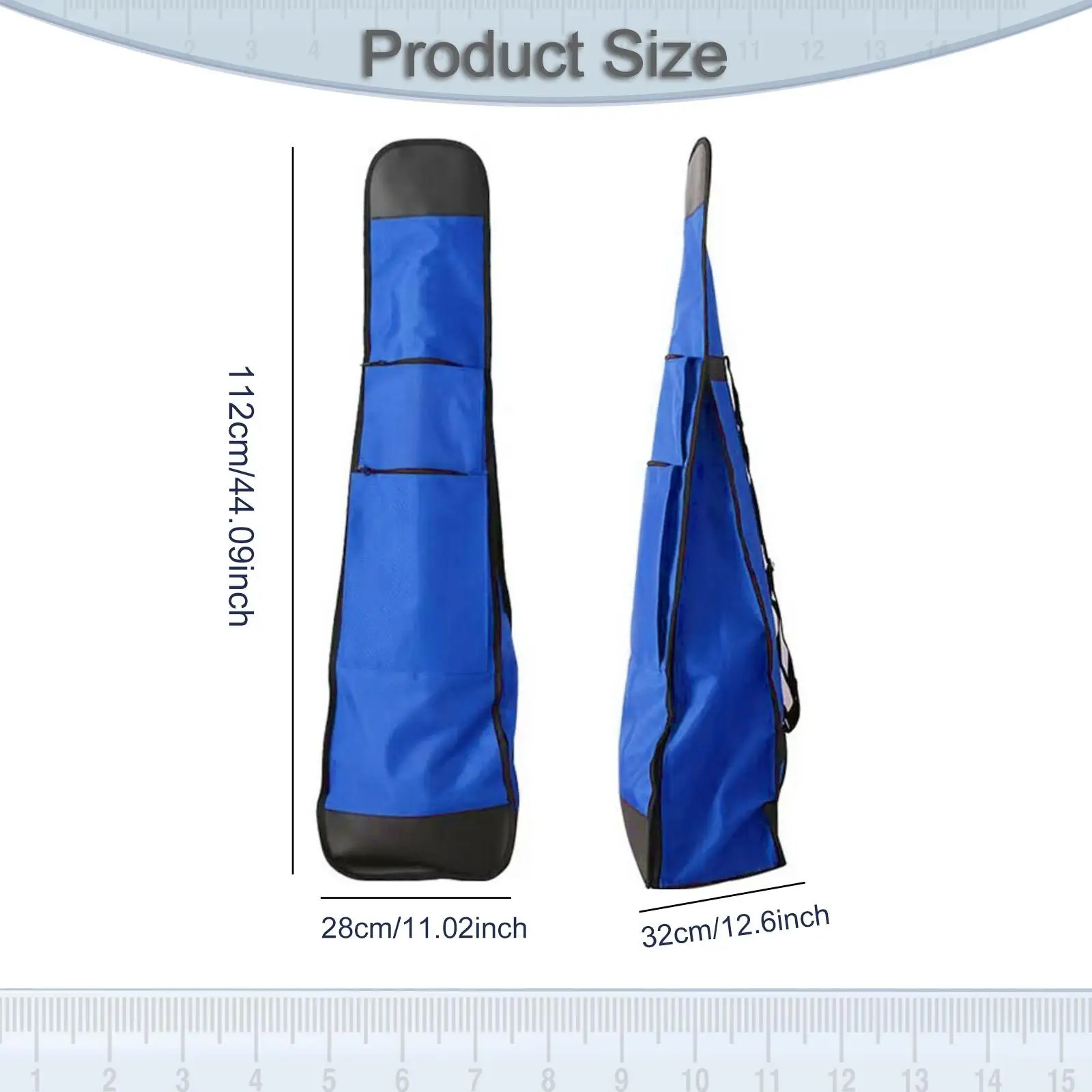 Fencing Bag Portable Holds Full Set Large Capacity Fencing Gear Bag with wheel and Adjustable Shoulder Strap Sport Gear Pouch