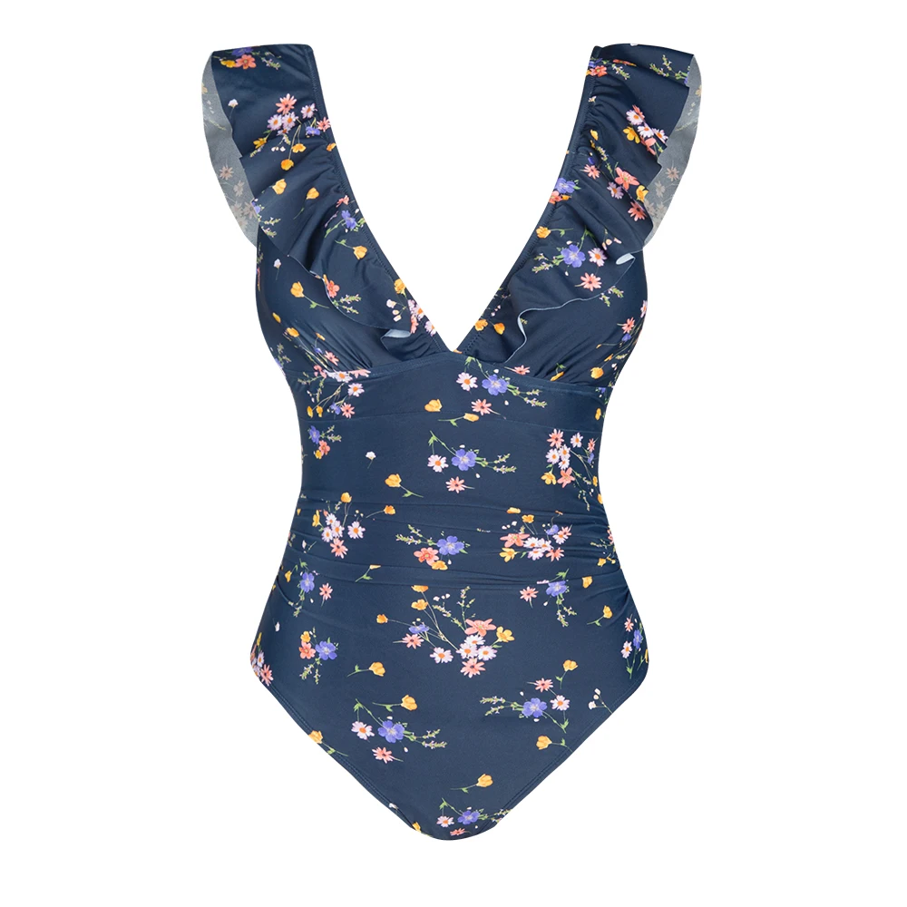 【CUPSHE】カラバリ豊富☆フリル ワンピース 水着 CUPSHE】カラバリ豊富☆フリル ワンピース 水着 (CUPSHE