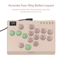 Haute42 Aluminum Alloy Hitbox Leverless Arcade Stick Fighting Game Hitbox Controller For PC/Ps4 /Ps5 Joystick Arcade Controller - Image 2