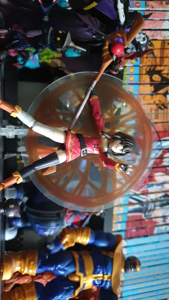 Kono Subarashii Sekai Ni Syukufuko Wo Megumin Figma 407 Mudança De Ação  Anime Articulado Figura - Escorrega o Preço