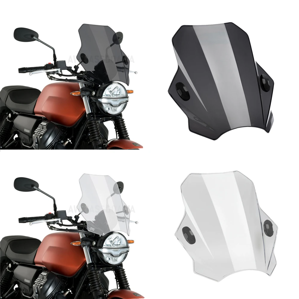 Motorcycle Windscreen Windshield Covers Moto Guzzi V7 Stone 850