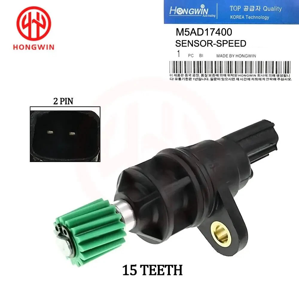 15 Teeth 2Pin Automatic Transmission Odometer Vehicle Speed Meter ...