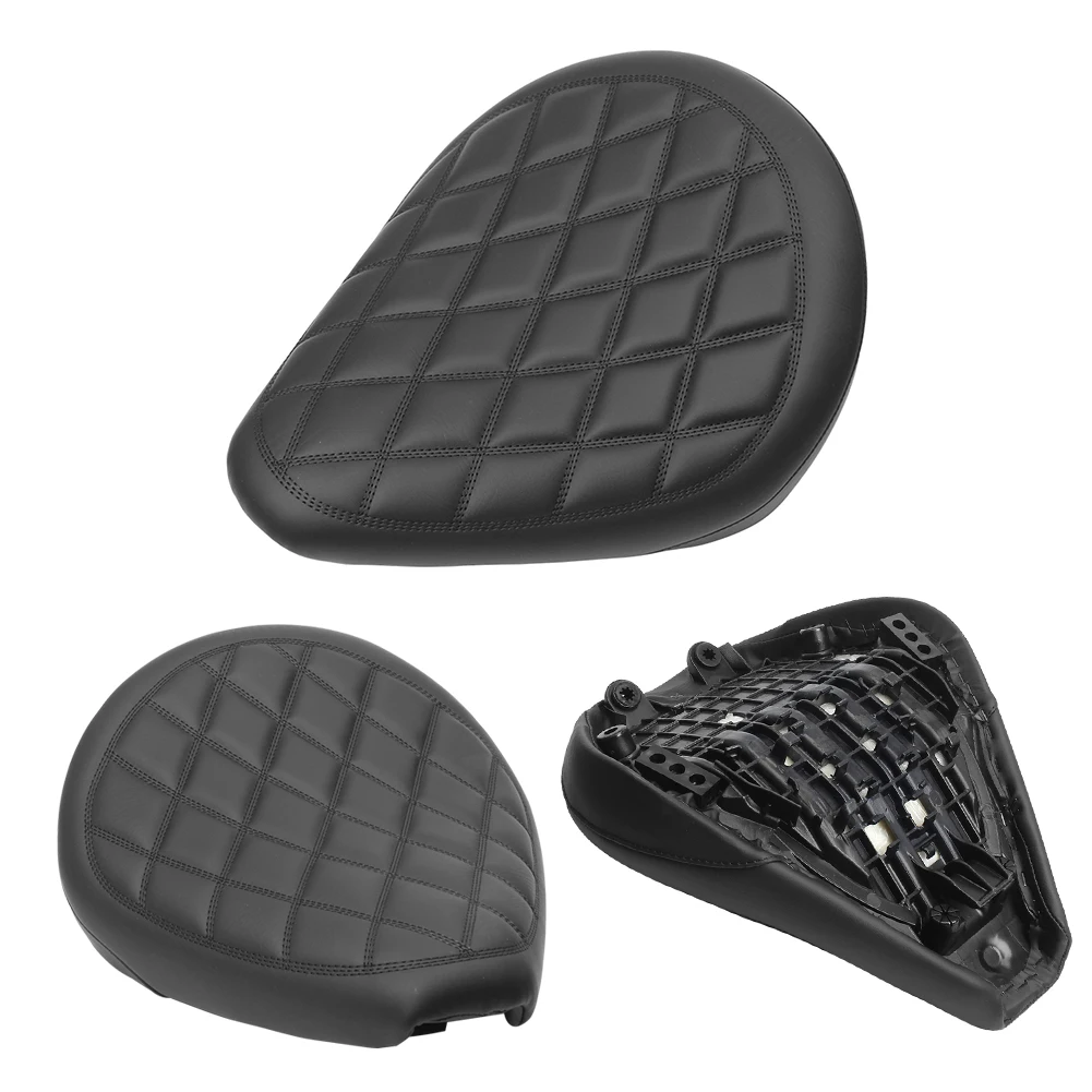 

Motorcycle Black Leather Pillow Front Driver Seat For Honda Rebel CMX 250 300 500 2017-2022 2021