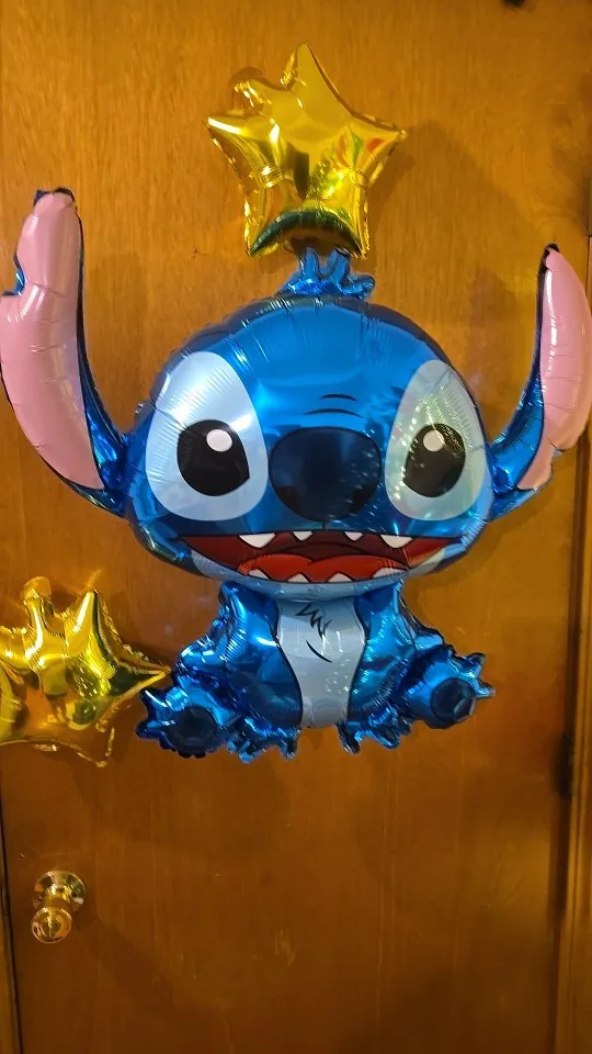 Disney Lilo & Stitch Themed Party Balloons - Cartoon Helium Latex Balloons for Baby Showers photo review
