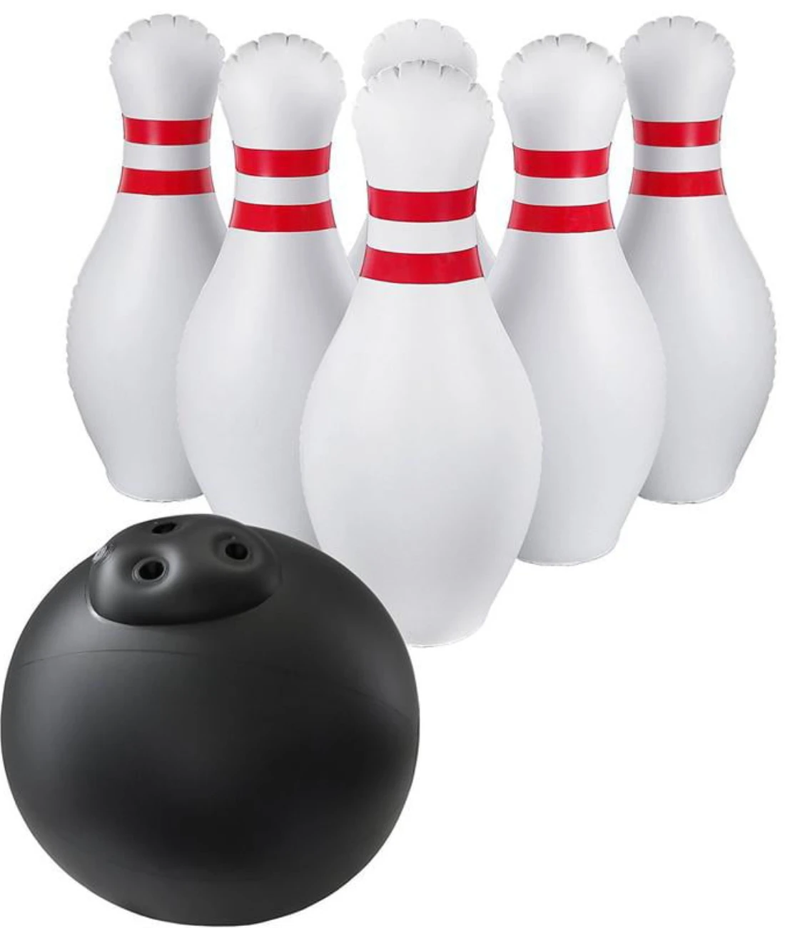 Giant Inflatable Bowling Set Toy Outdoor and Indoor Family Lawn Yard Games Parent Child Interactive Game 2