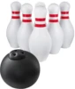 Giant Inflatable Bowling Set Toy Outdoor and Indoor Family Lawn Yard Games Parent Child Interactive Game 2
