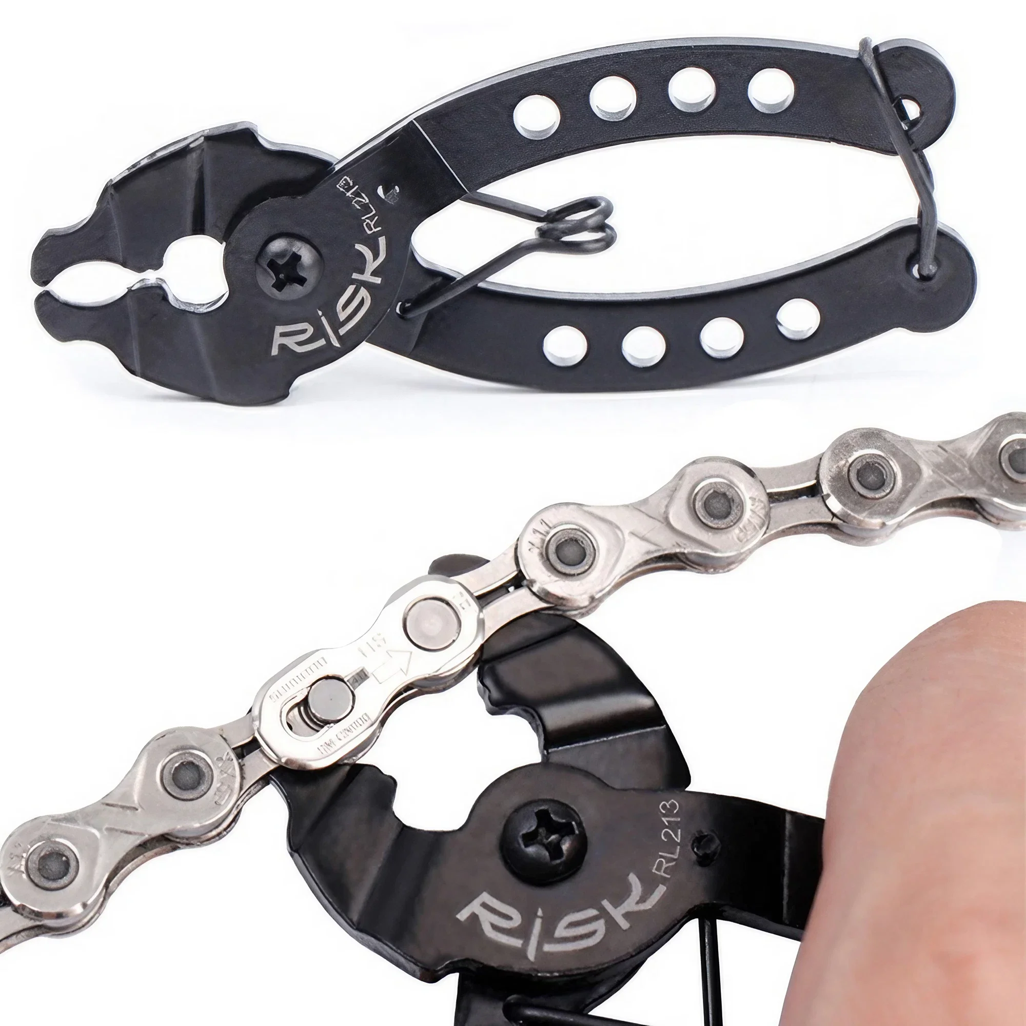 Mini Kette Quick Link Werkzeug Fahrrad Kette Link Zange Mountainbike Kette Clamp Magische Schnalle Entfernung Installation Hand Werkzeuge