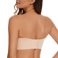 Sheroine Strapless Bra for Plus Size Woman Push Up Seamless Underwire for Large Breasts High Support & Smoothing Unpadded - Image 3