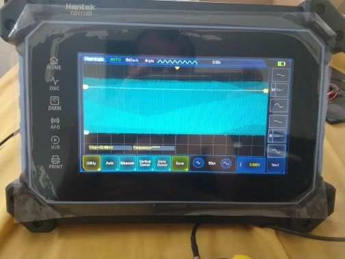 Hantek TO1112D TO1254D Touch Screen Digital Oscilloscope 2 CH/4CH Portable USB Osciloscopio + Signal Source + Multimeter photo review