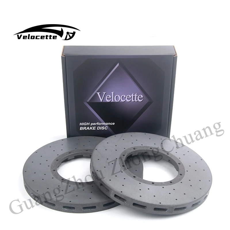 High Quality Carbon ceramics disc for Porsche carbon fiber disc ceramic automotive brake rotor 400mm 410mm 420mm