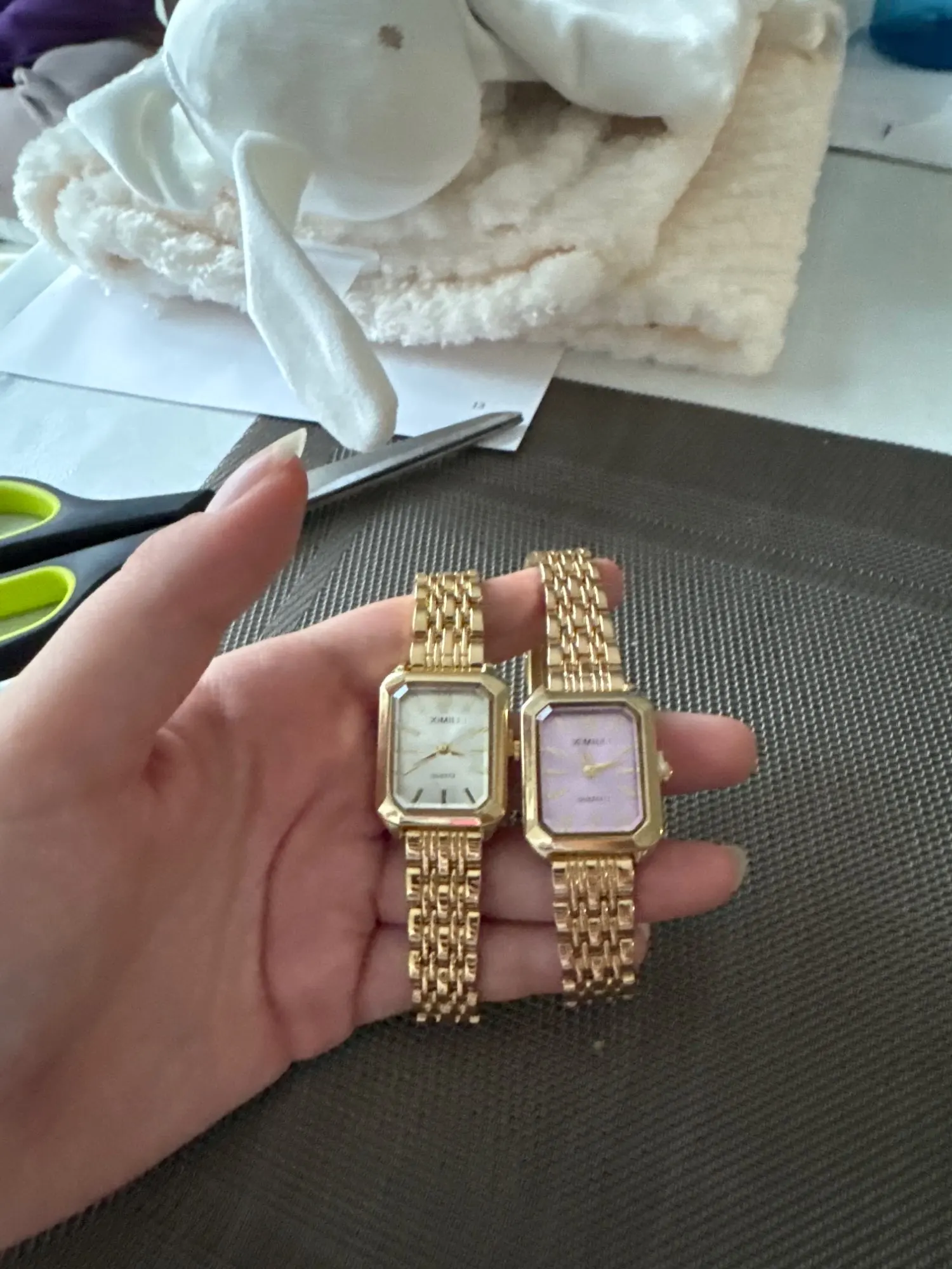Women's 32mm Square Quartz Watch photo review