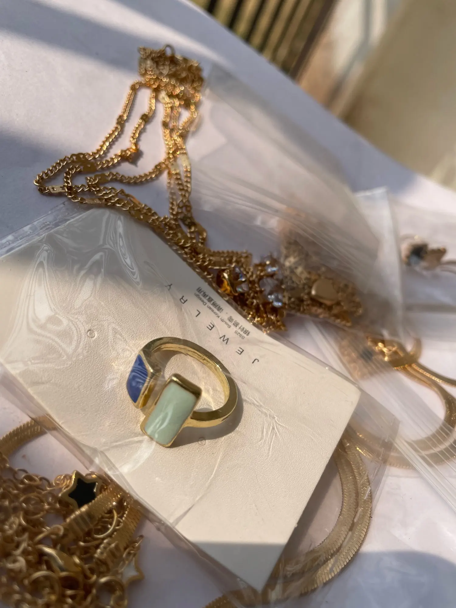 Adjustable Colorful Drip Glaze Ring photo review