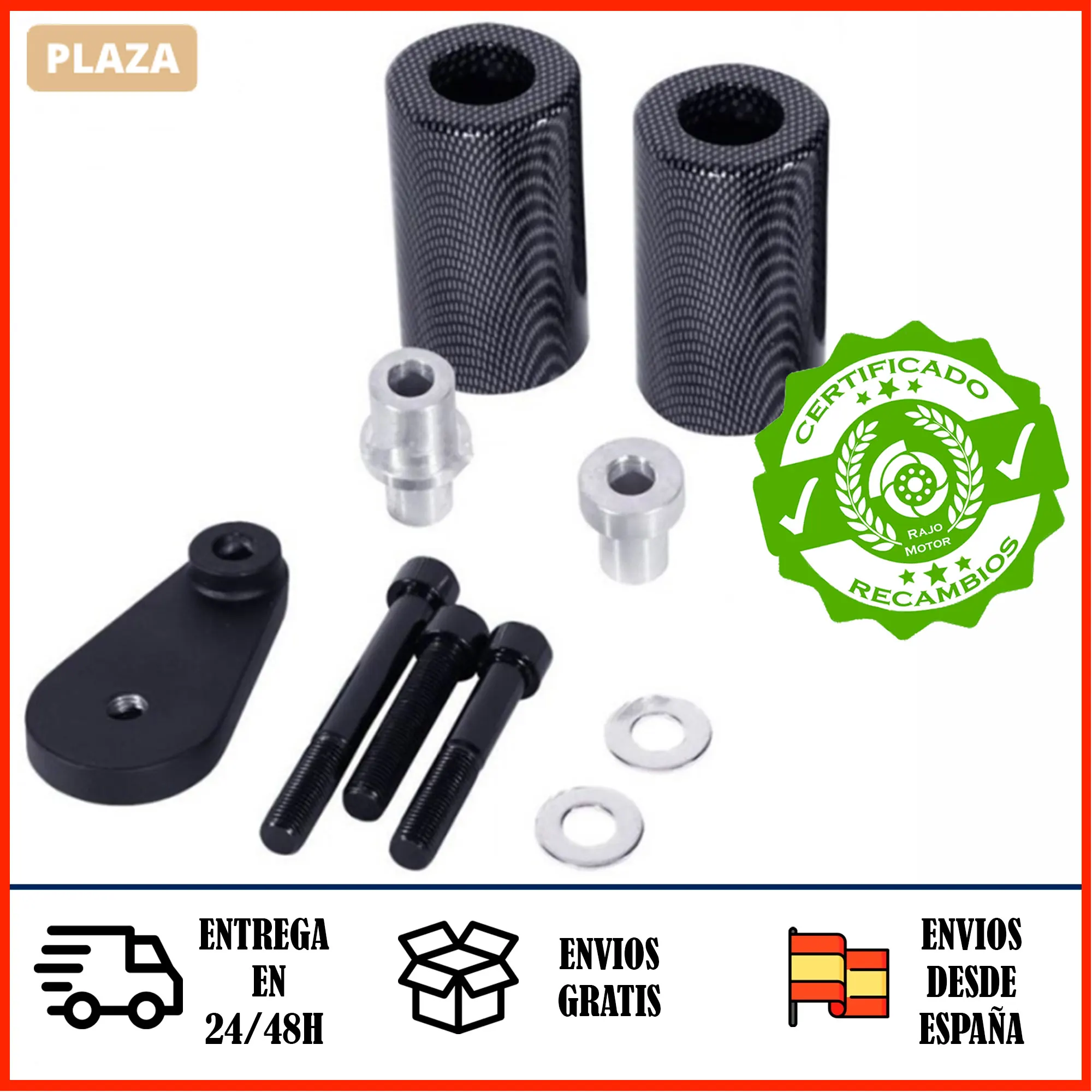 Topes Anticaída YAMAHA YZF R6 2003 2004 2005 / R6S 2006 2007 2008 2009