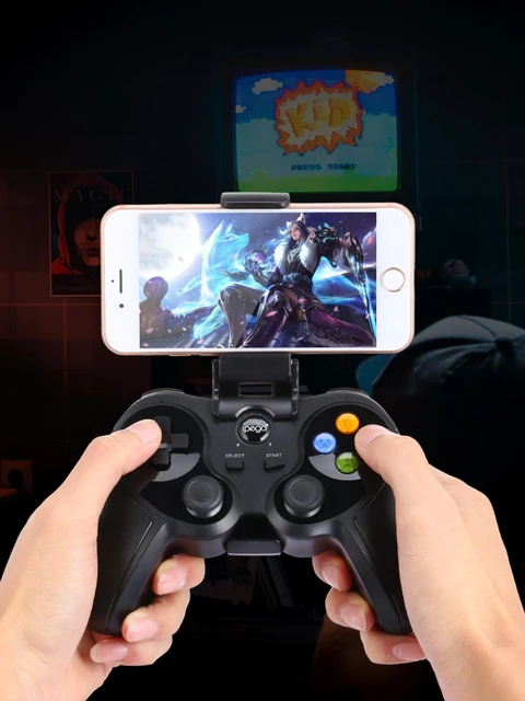 Controle Gamer Para Jogar no Celular Gamepad Bluetooth Joystick