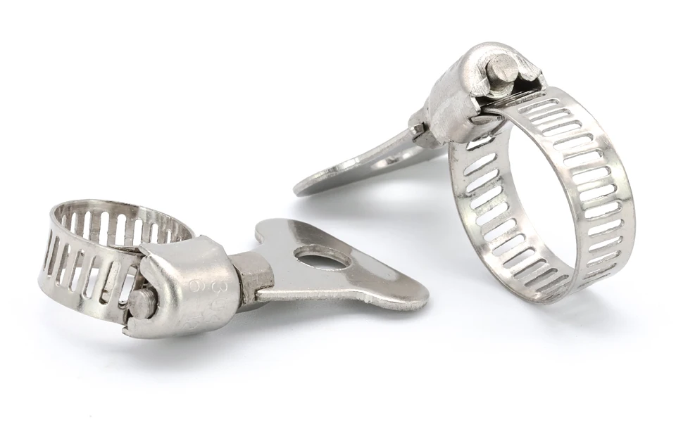 braçadeira de cinta de aço inoxidável 6-63mm
