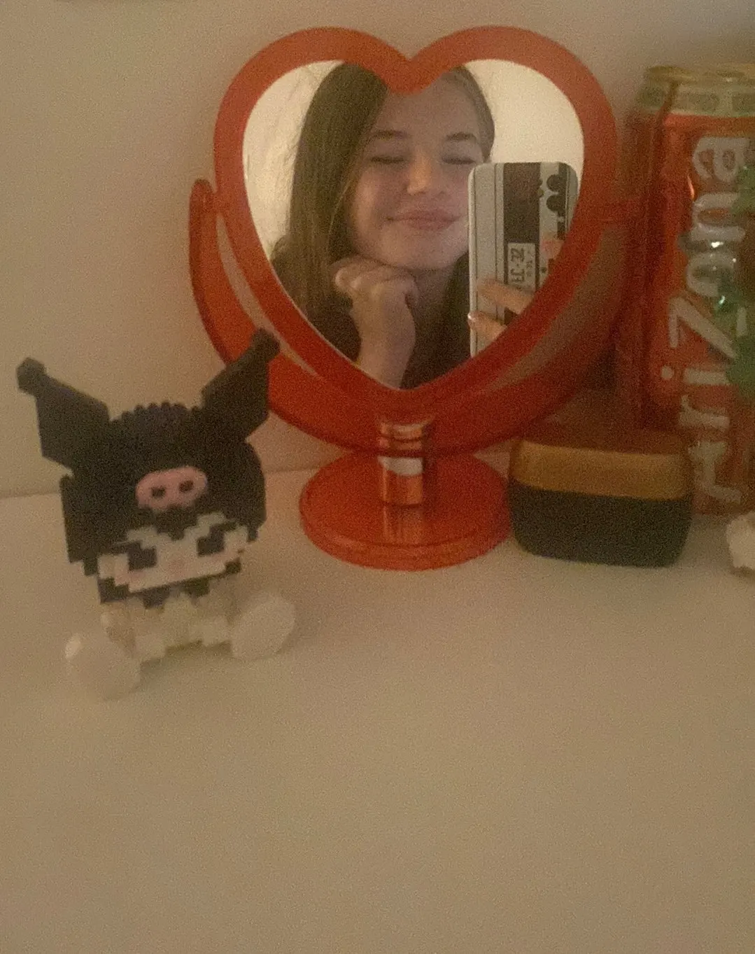 Double-Sided Heart Mirror, customer photo