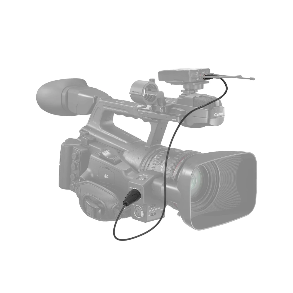 Comica-cvm-dl-xlr Xlr Cabo de Saída de Áudio Adaptador de Saída de Som Fio com Placa de Bloqueio Microfone sem Fio Wm200 Wm300 Wm100 Plus - Image 4