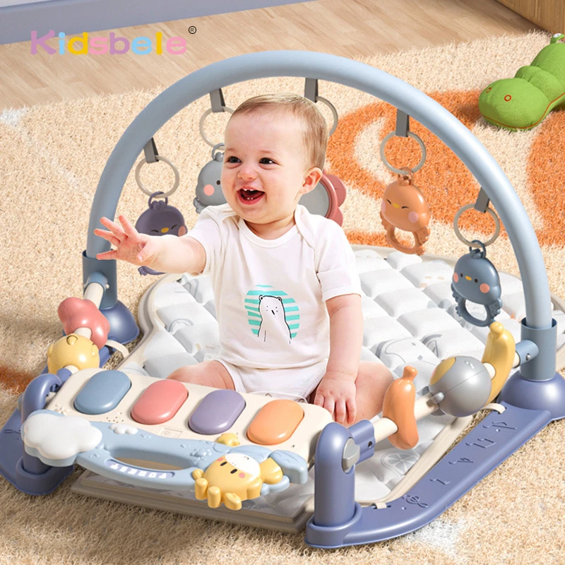 Baby Music Play Mats Piano Gym Newborn Toys Infant Playmat Learning