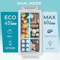 Автомобильный компрессорный охладитель EUHOMY с 12/24 В постоянного тока и 240 В переменного тока, портативный холодильник с морозильной камерой для автомобиля -20 ℃ -20 ℃ — изображение 4