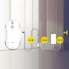 TOOKFUN CW1 Electric Window Cleaner Remote Control Water Spray Round Smart Robotic 3000PA Suction Power Household Walls Cleaner 6