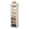 Multiple Layers Shoe Organizer Use At the Door Shoe Rack Organizer Nonwovenfabric Rack Stackable Shelf Adjustable Saving Space 3