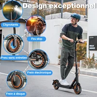 TODIMART T3S 8.5 inch Electric Scooter 500W Adult E-Scooter 36V10.4Ah 30km/h Speed Support APP 30km Range City Electric Scooters 4