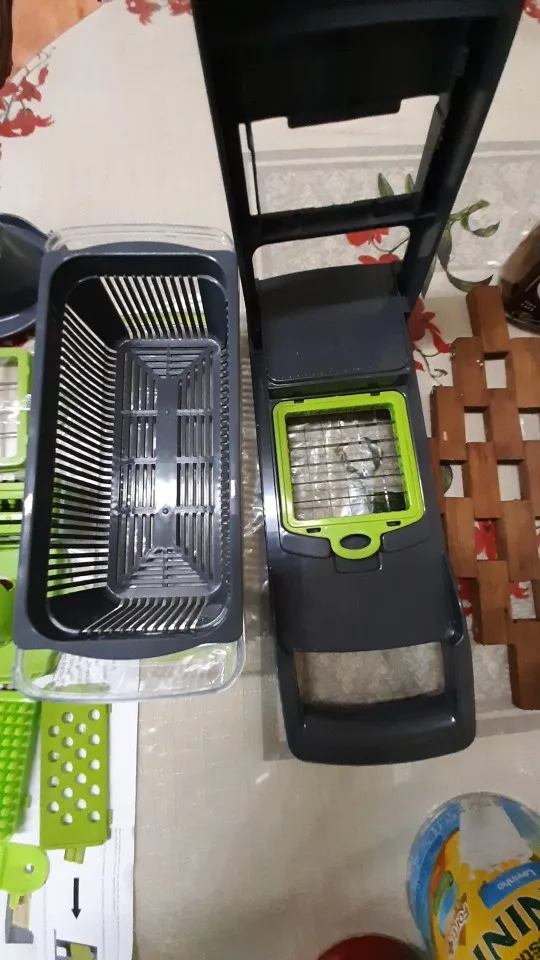 Cortador Multifuncional 12 em 1 Slicer Green photo review