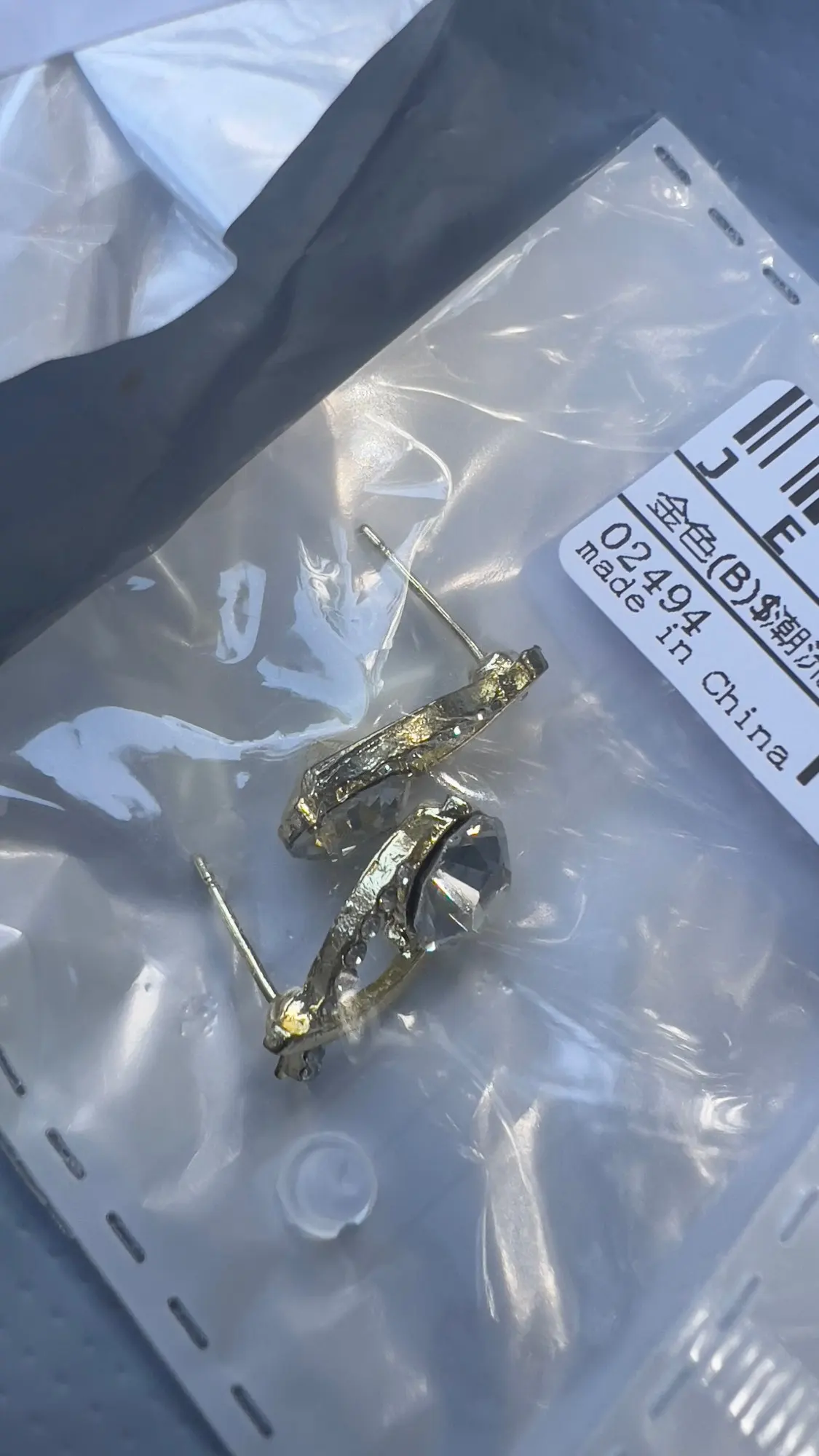 Korean Style Fashion Cross Stud Earrings photo review