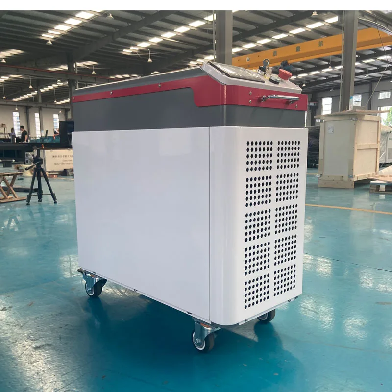Pulse Type Rust Removal Metal Clean Machines Fiber Laser Cleaning Machine for Rust Paint pulse laser cleaning lazer rust removal machine for car parts stainless steelstick metal cleaning