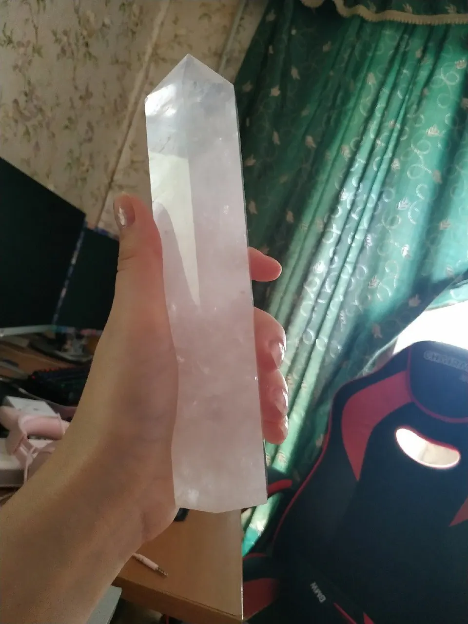 Baguette de cristal de roche