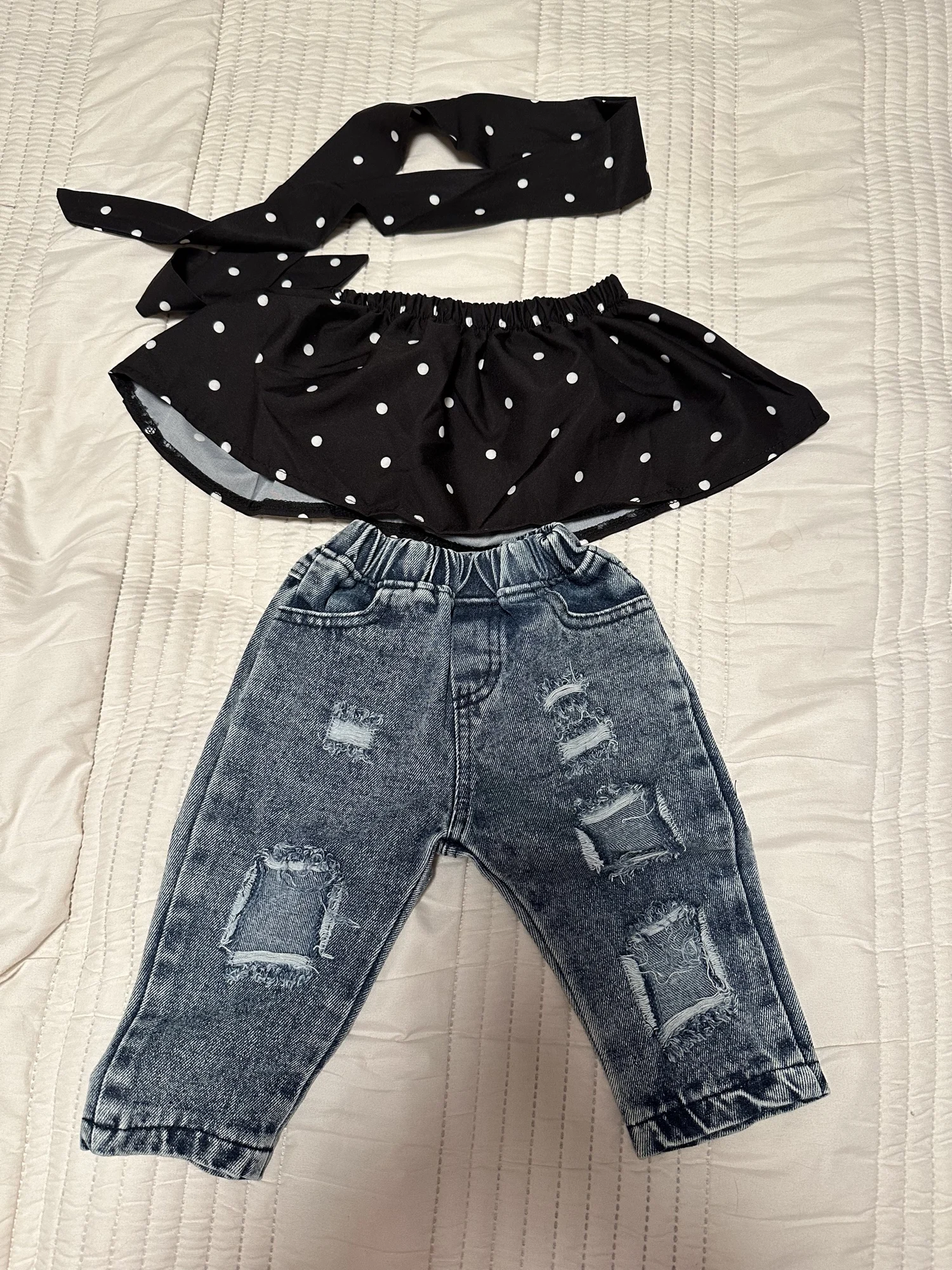 0-3Y Toddler Baby Kid Girl Clothes Set 2023 Spring Summer Outfits photo review