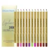 12 Colors Lip Liner Pencil Green Forest Nude Matte Color Rendering Lip Liner 12pcs Set Lip Liner Set Lip Palette 5