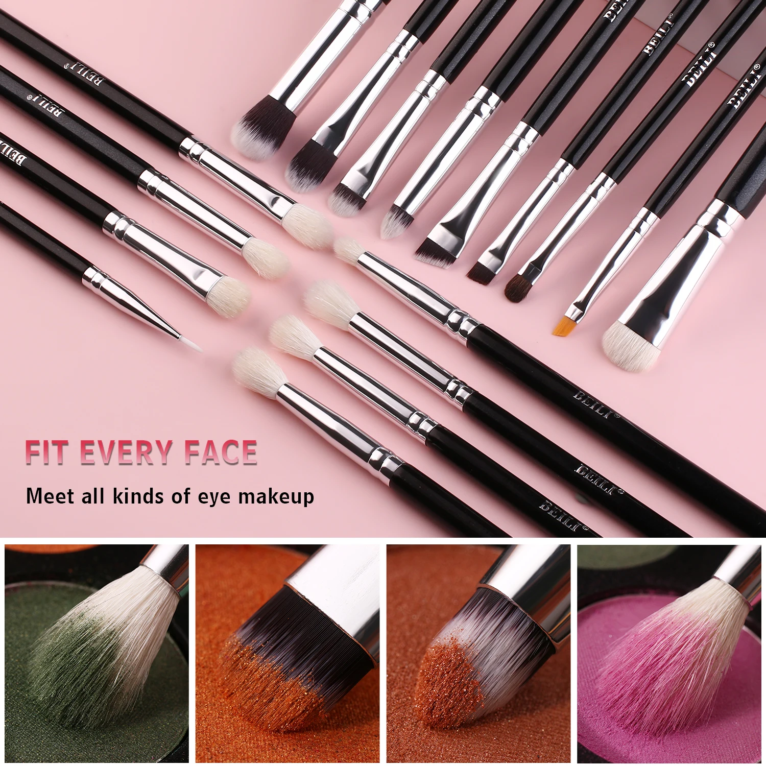 Makeup Brushes Set Eyeshadow Foundation Powder Kabuki Tool 25/30/42 Pcs eye shadow