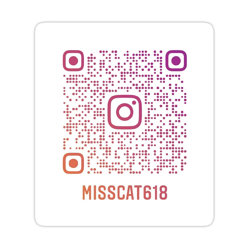 

Social Media QR Code Stickers Printing Scan Me Instagram Flash Code for Envelope and Packaging 100% Customizable Follow Us