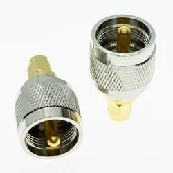 High - Quality UHF Male to SMA Male RF Coaxial Adapter Connector (UHF SMA - JJ)