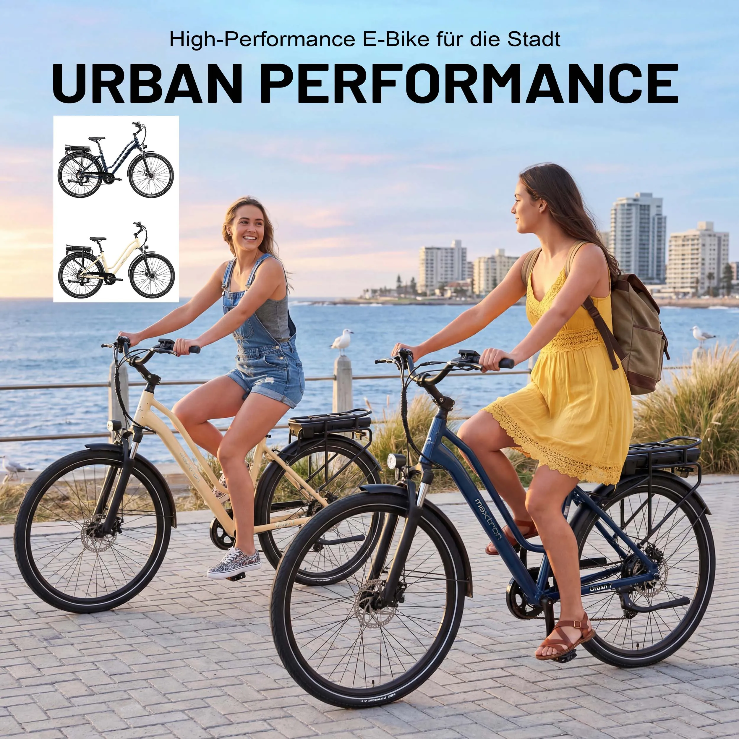 Sinaopus City E-Bike für Damen & Herren 36V 12,8AH Pedelec Unisex 700C Fahrrad 70 km Urban Erwachsenen-Elektrofahrrad – Detail 7