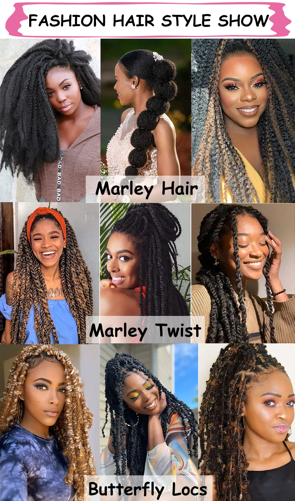 Crochet Braids With Marley Hair Tutorial
