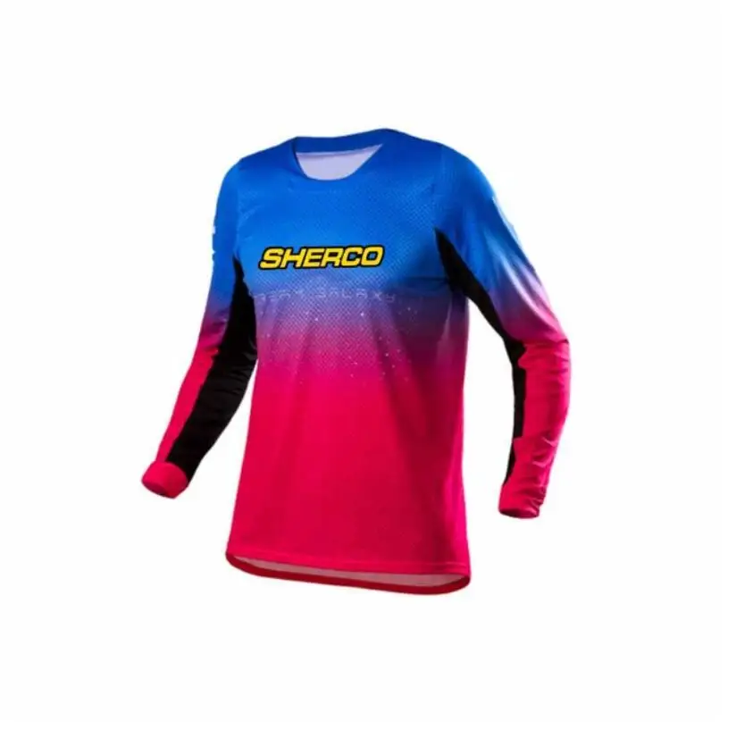 Abbigliamento Mtb Da Uomo Moto Xc Moto Rcycle Mountain Bike Moto Cross Jersey Xc Bmx Dh Shirt Abbigliamento Maniche Lunghe Moto Cross Jersey