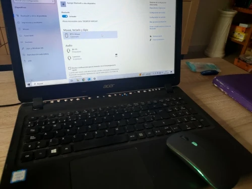 Ratón inalámbrico recargable silencioso retroiluminado con LED ratones PC portátil ordenador Mous 2,4 Ghz receptor Bluetooth modo Dual ratones ópticos photo review